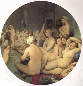 Jean Auguste Dominique Ingres The Turkish Bath (mk05) Germany oil painting art